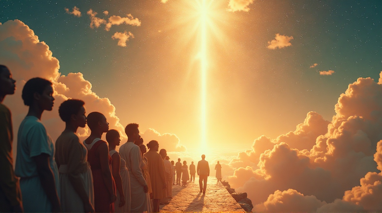 A conceptual image representing searching for connection beyond physical location.